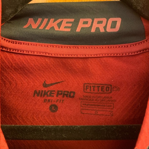 NWT Nike Pro Dri Fit long sleeve - Picture 2 of 3